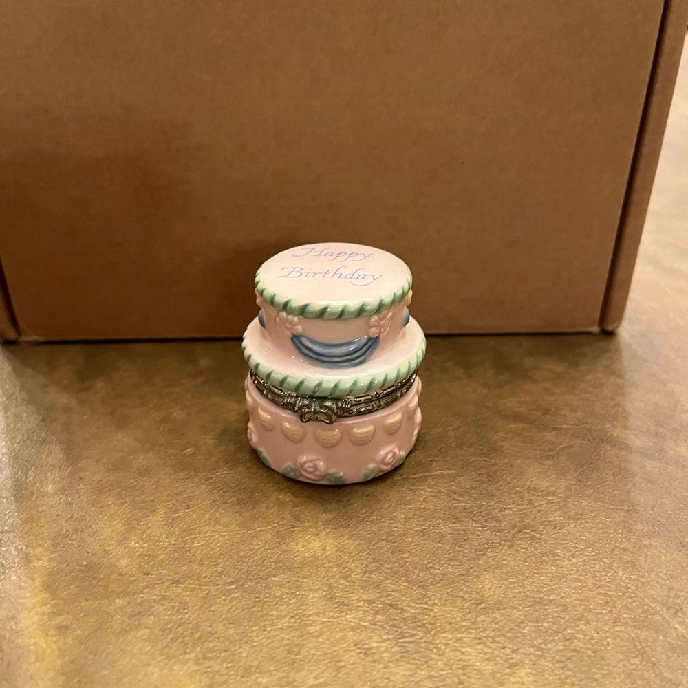 Hallmark Pink and Blue Birthday Keepsake Box